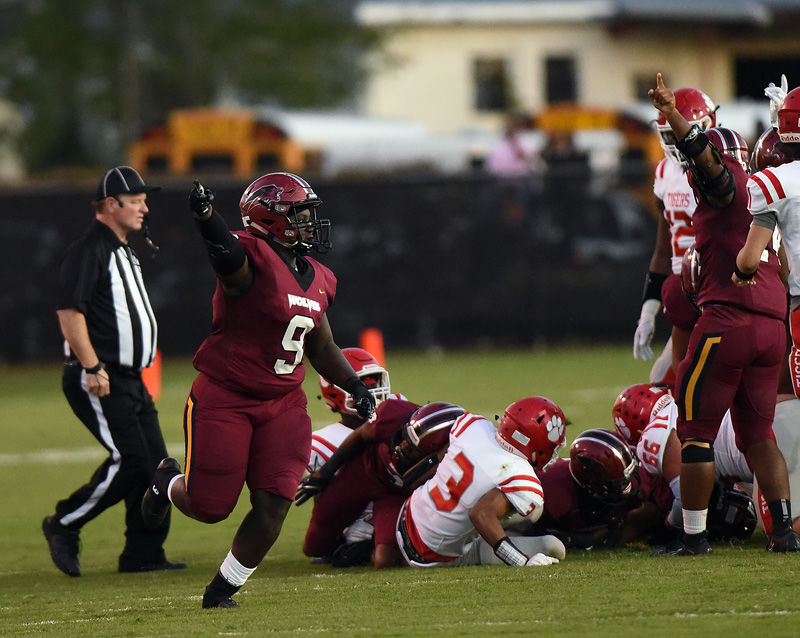 Dothan High Wolves vs Eufaula football